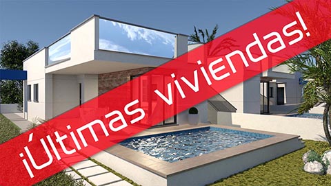 Last villas in northern Costa Blanca. 